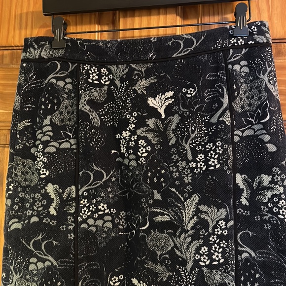 Ann Taylor Botanical Print Skirt - Picture 2 of 11